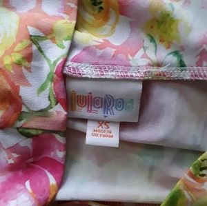 Azure circle skirt Lularoe